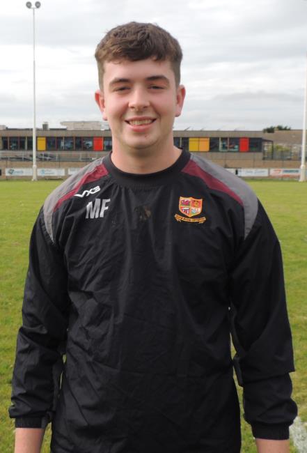 Matthew Freebury - scored vital Crymych try Matthew Freebury - scored vital Crymych try